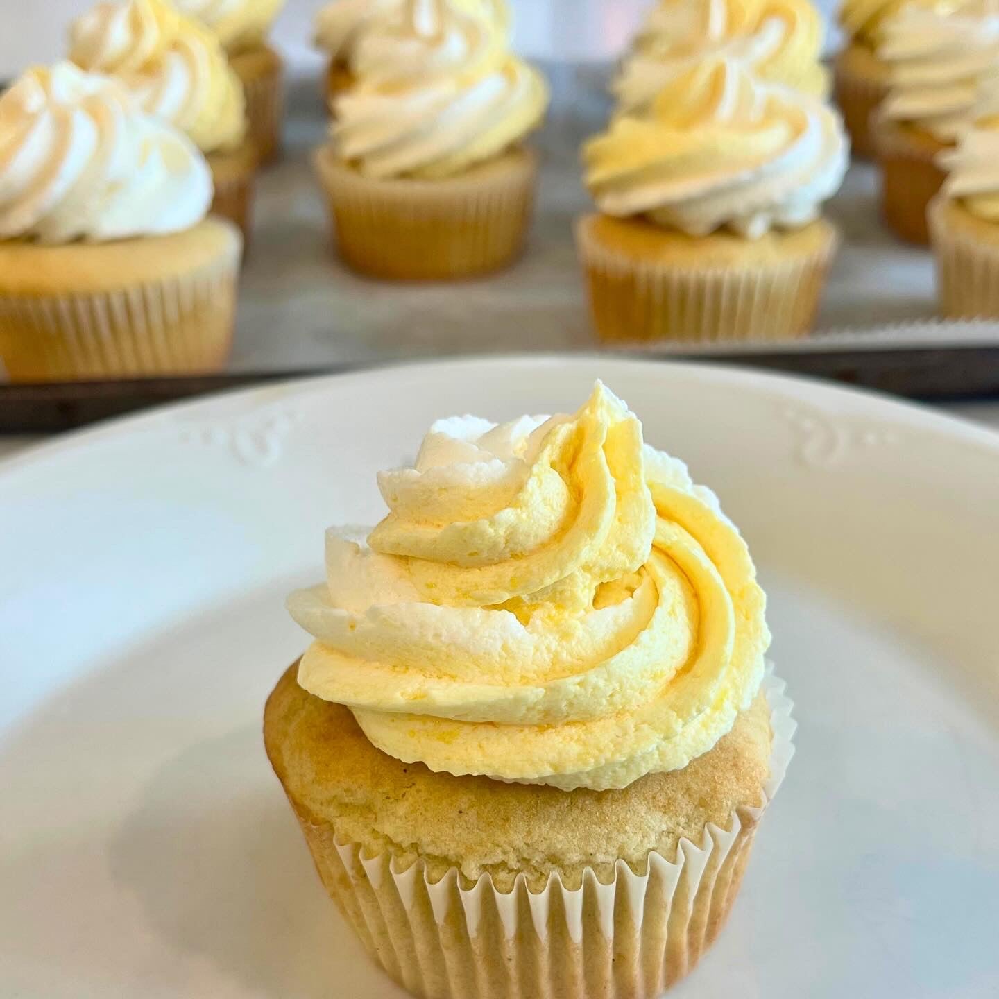 Gluten Free Lemon Drop Cupcake
