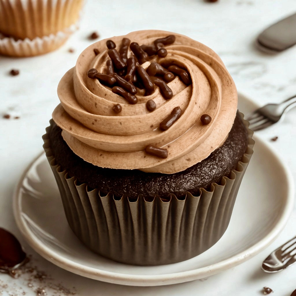 Gluten Free Midnight Munchie Cupcake