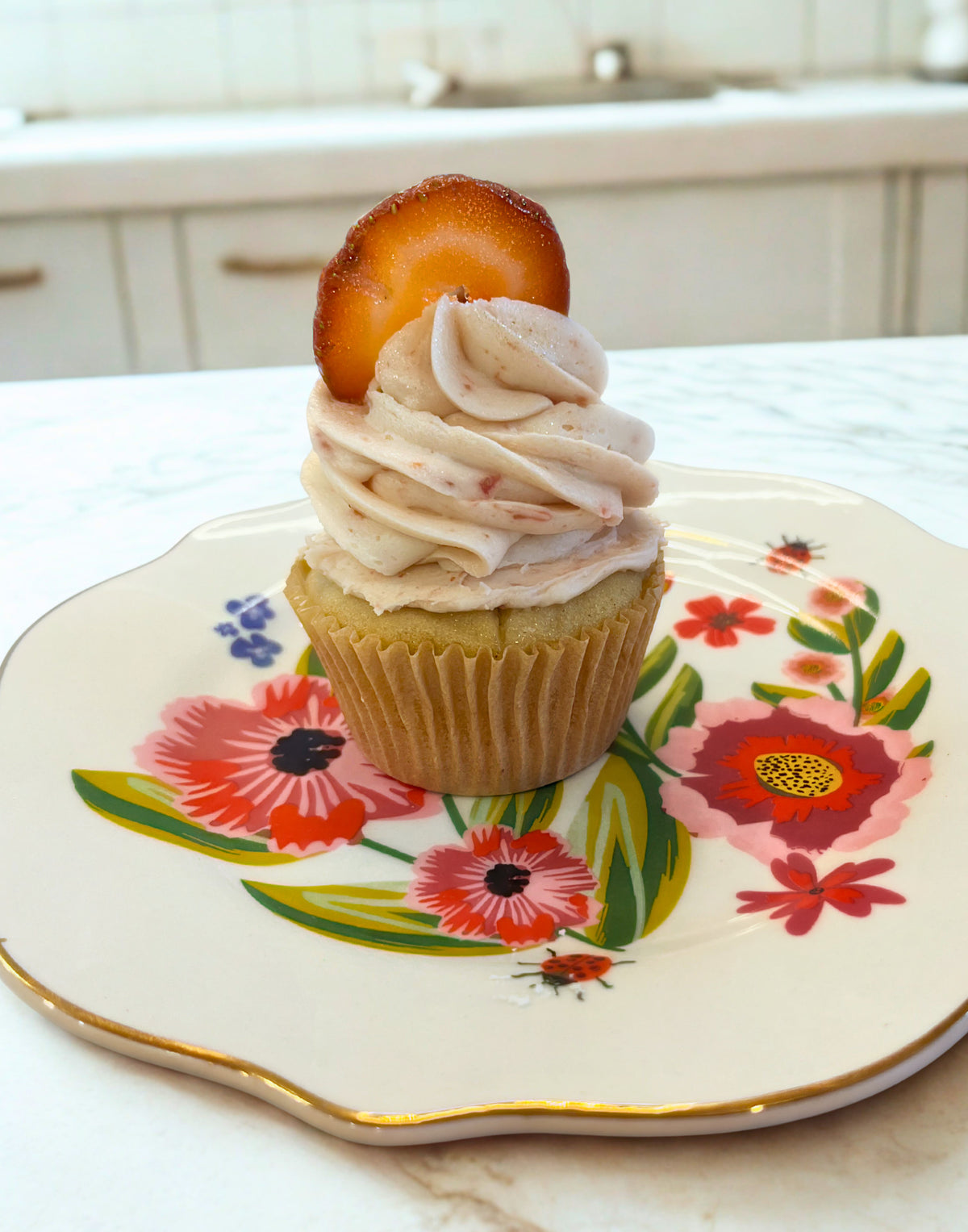 Strawberry Shortcake Cupcake