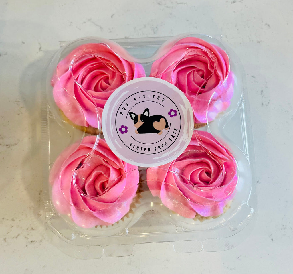 Gluten Free Pink Lemonade Cupcake