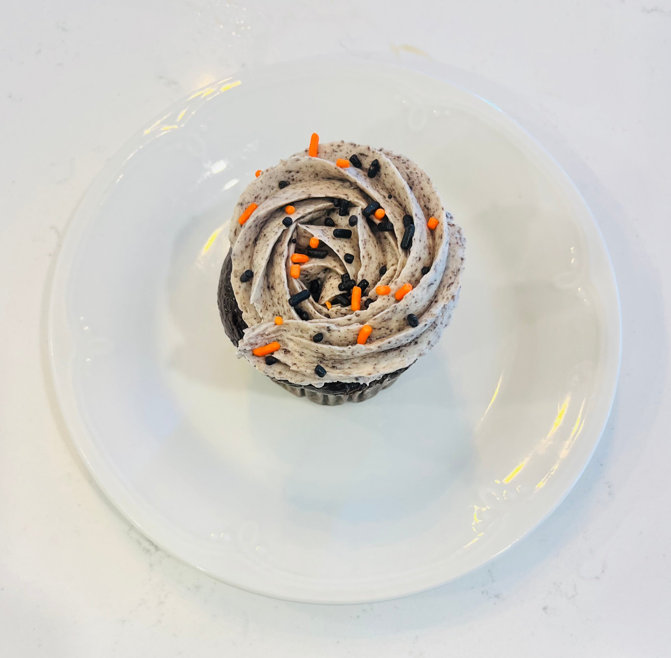 Cookie-Mintster Cupcake