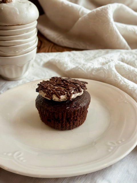 Gluten Free Cookies & Cream Cupcake