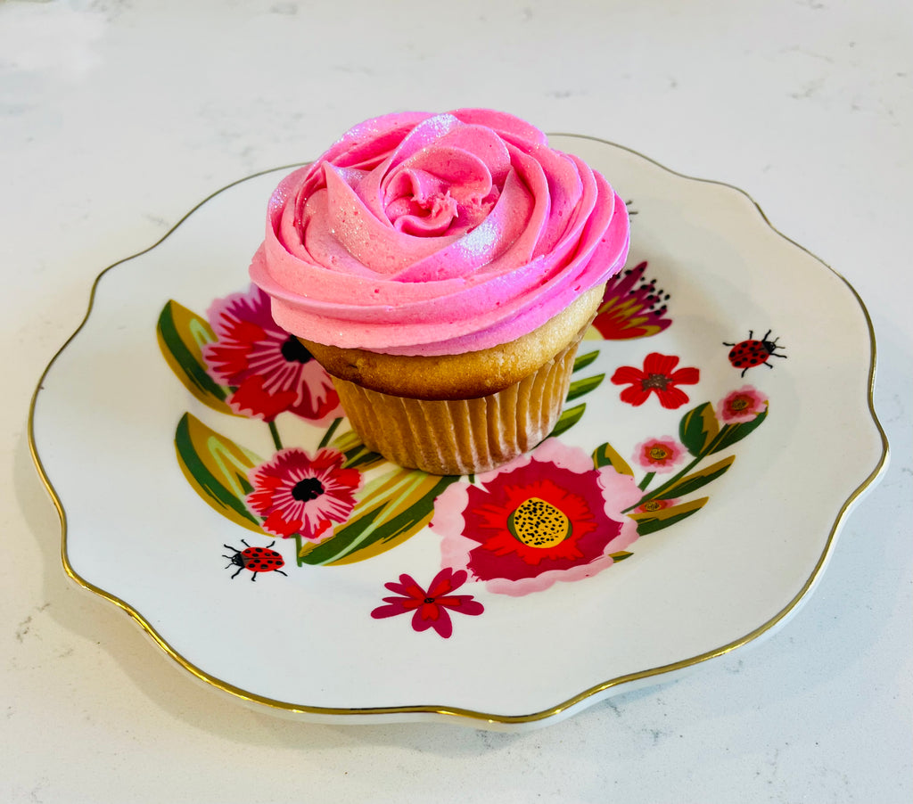 Gluten Free Pink Lemonade Cupcake