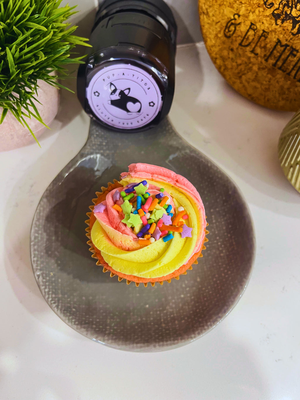 Gluten Free Unicorn Cupcake